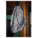 Black & White Back Pack Tote