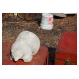 Wooden Polar Bear Decor