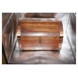 Wooden Treasure Keepsake Box