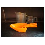 Collection of Plastic Measuring Cups