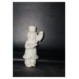 Porcelain Male Caroler Figurine