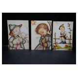 3 Hummel Post Cards