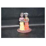 African American Married Couple Figurine