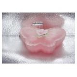 Pink Butterfly Candle Dish