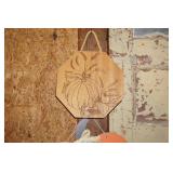 Wooden Home Decor w/Pumpkin