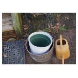 Collection of Plastic Planters & Waterer