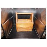 Wooden Vtg Craft/Tool Box
