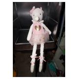 Ballerina Stuffed Sitting Pig