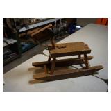 Vtg Child's Rocking Horse