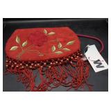NWT Purse w/Rose on it