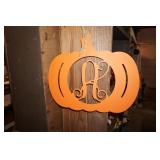 Hanging Wall Decor 'Pumpkin 'A''