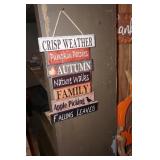 Hanging Wall Decor 'Autumn Theme'