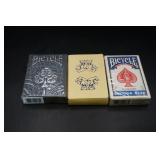 Set of 3 Playing Cards