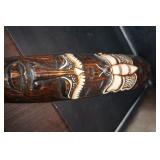 Wooden Tribal Mask from Costa Rica