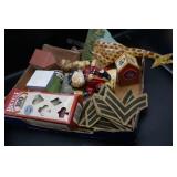 BL of Military Patches & Poker Chips