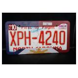 2010 NC License Plate w/decorative tag around