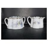 Cream & Sugar Dish Made in Bavaria