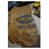 Martha White Burlap Sack