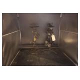 2 Metal Candle Holders