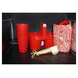 BBQ Cutlery Caddy w/accessories