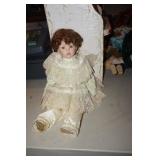 Porcelain Doll w/light green dress