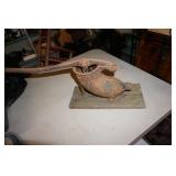 Antq Cast Iron Sausage Stuffer