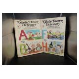 Charlie Brown Dictionary Vol 1 & 3 BK Copyright 73