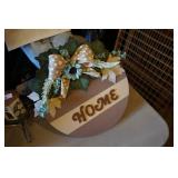 Wall Decor Says 'home'