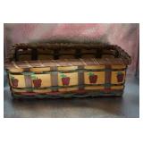 Bread Basket w/apples decor