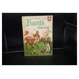 1972 Bambi Gets Lost Book