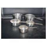 Set of Aluminum Measuring Cups