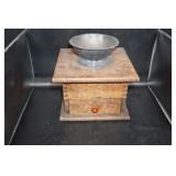 Vtg Coffee Grinder missing parts