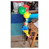 Vtg Paper Mache Clowns