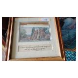 F&M Picture Bless This Home w/Love & Laughter