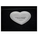 Heart Shaped Plate Love is Patient
