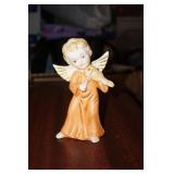Angel Playing a Violin Figurine