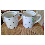 2 Coffee Cups from Pottery Barn