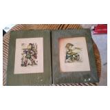 2 Wooden Pictures of Hummels