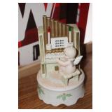 Angel Playing Organ Music Box