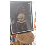 Framed Poster Count Your Blessing Not Your ....