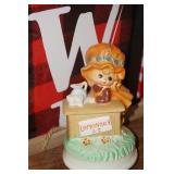 Little Girl w/Lemonade Stand Music Box