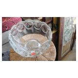 Large Punch Bowl Gator Bite