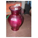 Pink Iridescent Vase