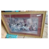 F&M Sofa Picture Victorian Tea