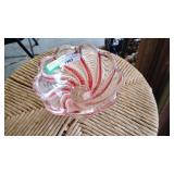 Vtg Mikasa Peppermint Bowl