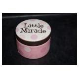 Porcelain Trinket Dish Little Miracles