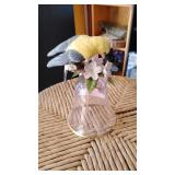 Yellow Finch on a Bell