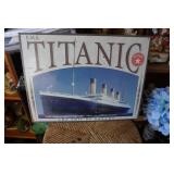 Titanic Metal Sign White Star Line