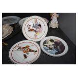 Set of 3 Small Norman Rockewell Plates