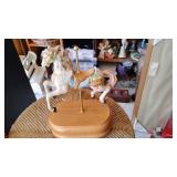 Carousel Horse Music Box